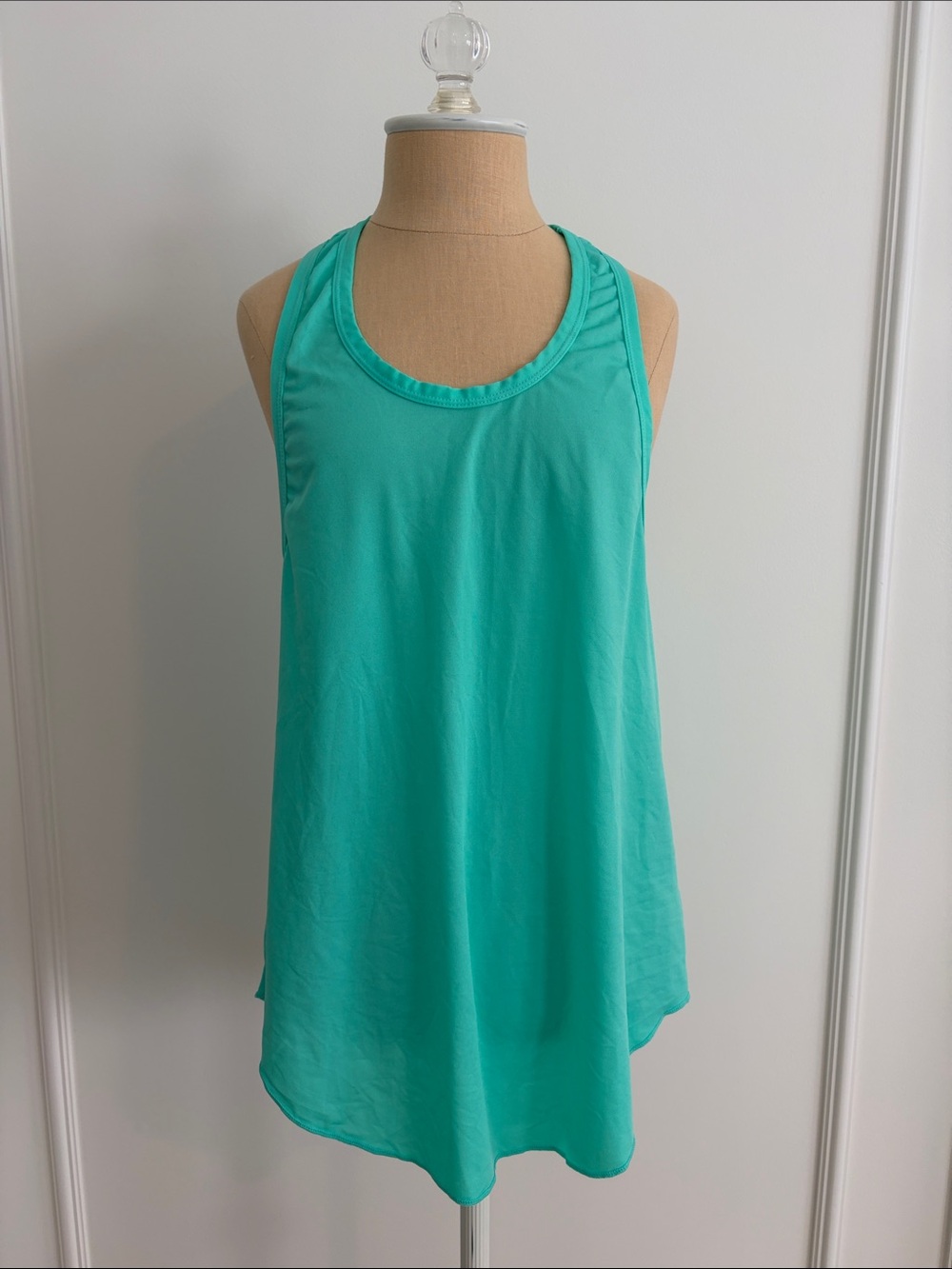Surf Style Women’s Sleeveless Swimwear Tank Top - Teal, S, NWT